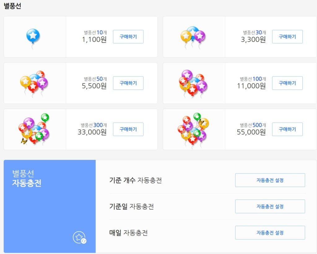 아프리카 수익구조 유튜브와 다른점은 무엇일까요?