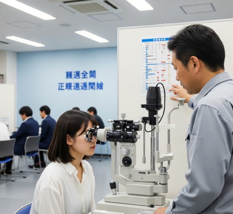 운전면허 적성검사 시력기준 내 눈 이대로 괜찮을까??